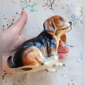 Ceramic Beagle Figurine